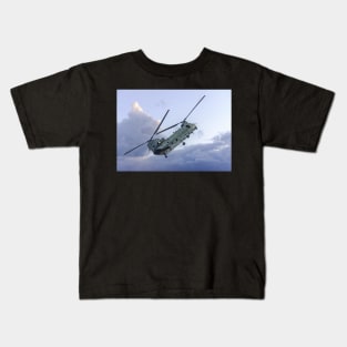 Boeing CH-47 Chinook Climbing Kids T-Shirt